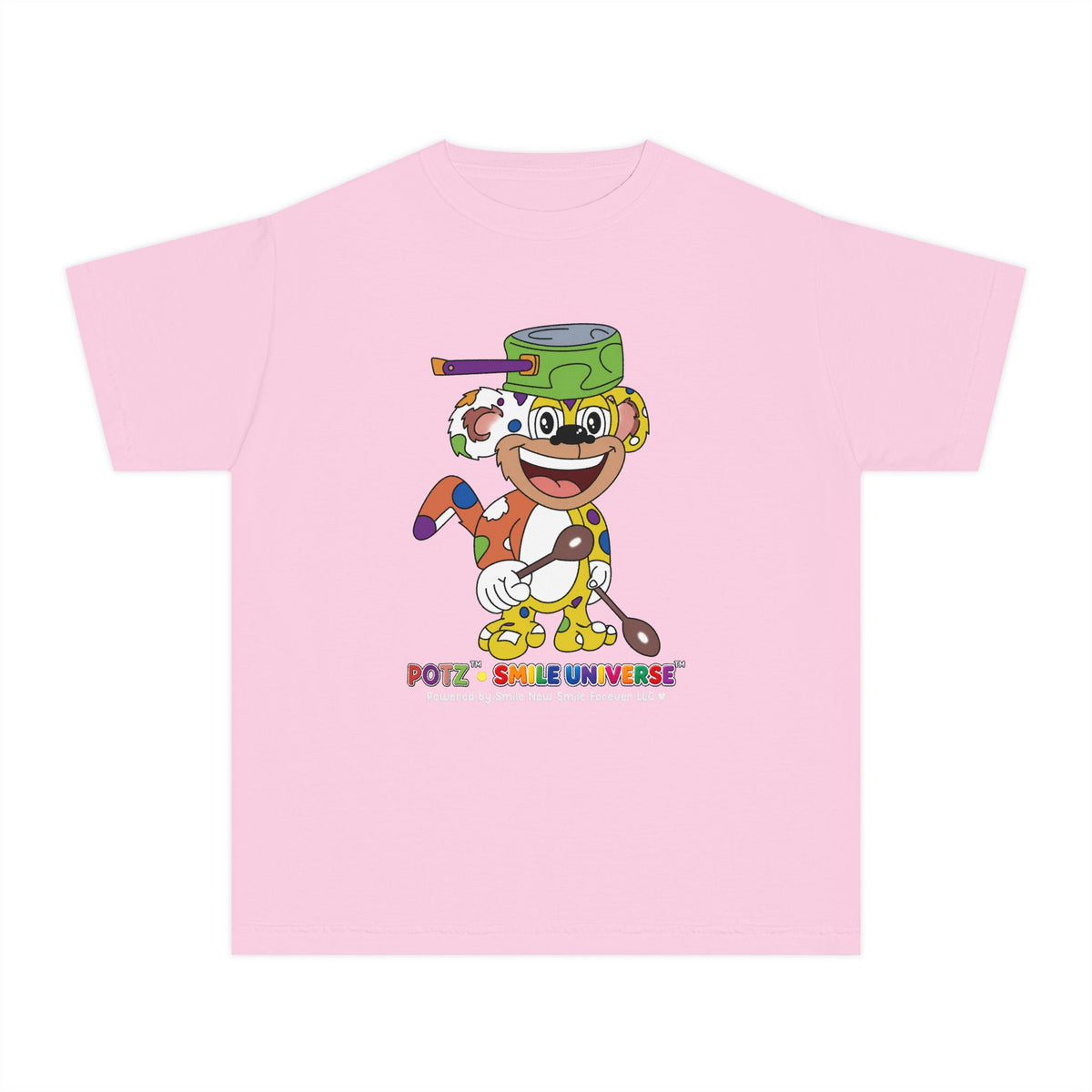 Potz™ Youth Midweight Tee – Playful Graphic Tee | Smile Universe Collection