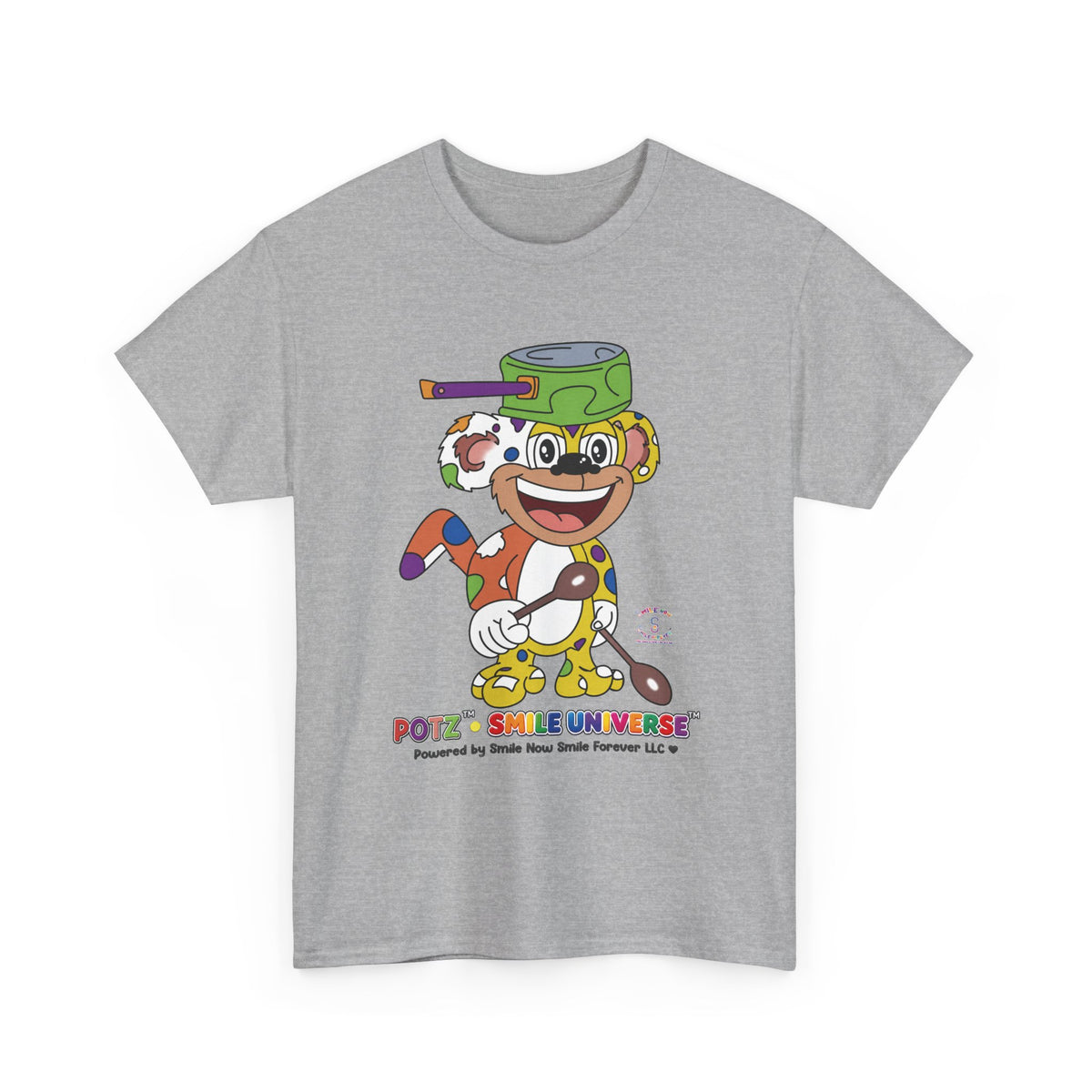 Potz™ Unisex Heavy Cotton™ Tee – Playful Graphic Tee | Smile Universe Collection