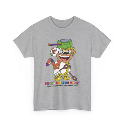 Potz™ Unisex Heavy Cotton™ Tee – Playful Graphic Tee | Smile Universe Collection