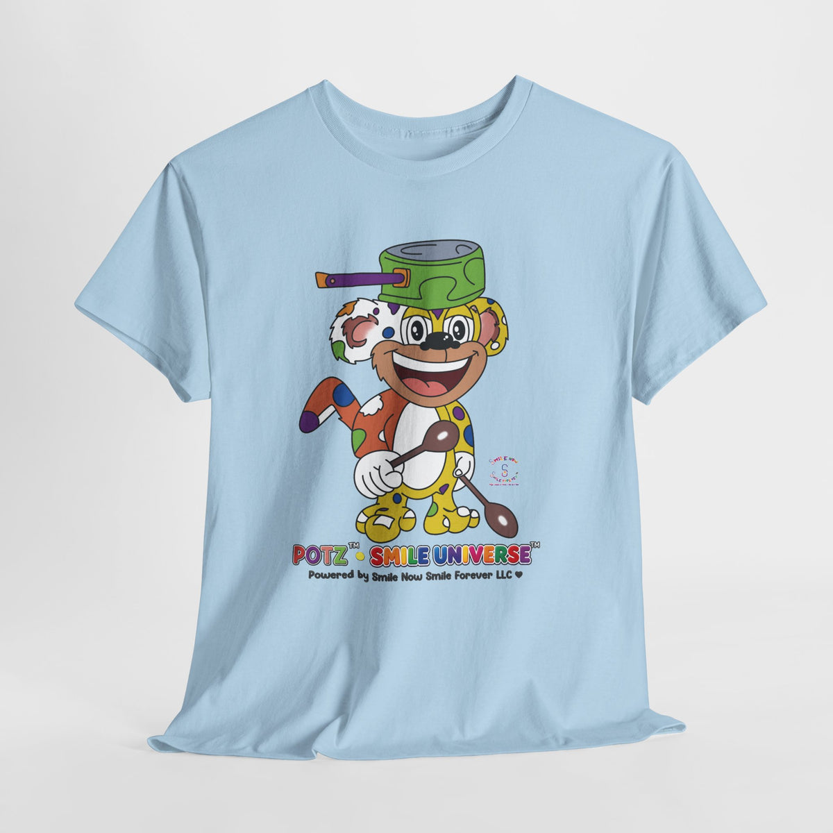 Potz™ Unisex Heavy Cotton™ Tee – Playful Graphic Tee | Smile Universe Collection