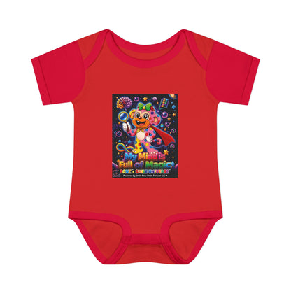 Panz™ Infant Baby Rib Bodysuit – "My Mind is Full of Magic" Graphic | Smile Universe Collection