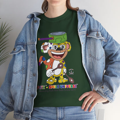 Potz™ Unisex Heavy Cotton™ Tee – Playful Graphic Tee | Smile Universe Collection