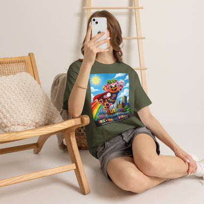 Panz™ Unisex Heavy Cotton™ Tee – "My Autism is My Superpower" Graphic | Smile Universe Collection