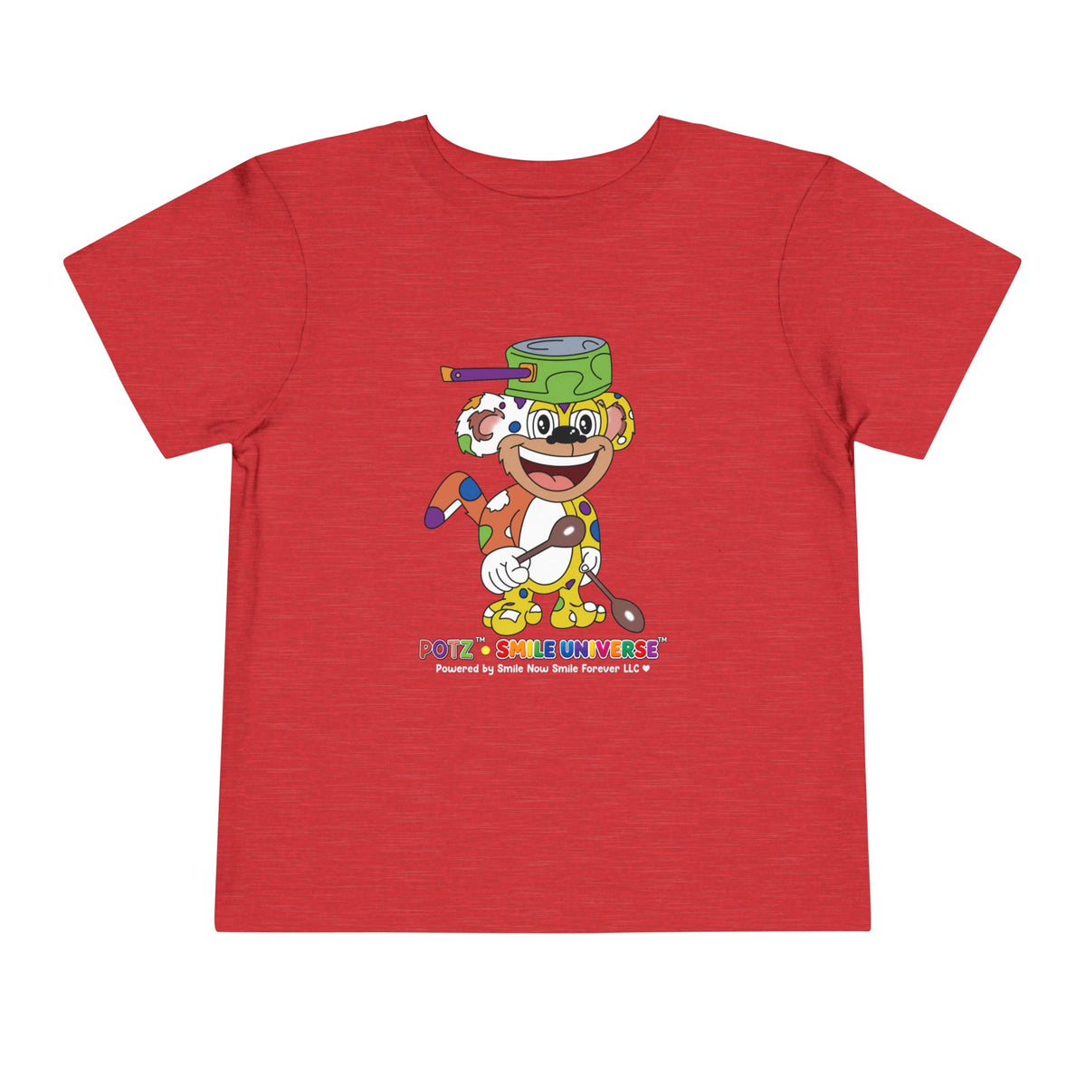 Potz™ Toddler Short Sleeve Tee – Playful Graphic Tee | Smile Universe Collection