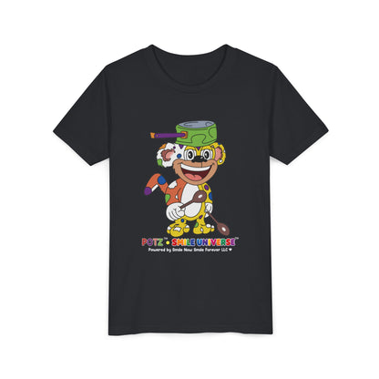 Potz™ Youth Short Sleeve Tee – Playful Graphic Tee | Smile Universe Collection