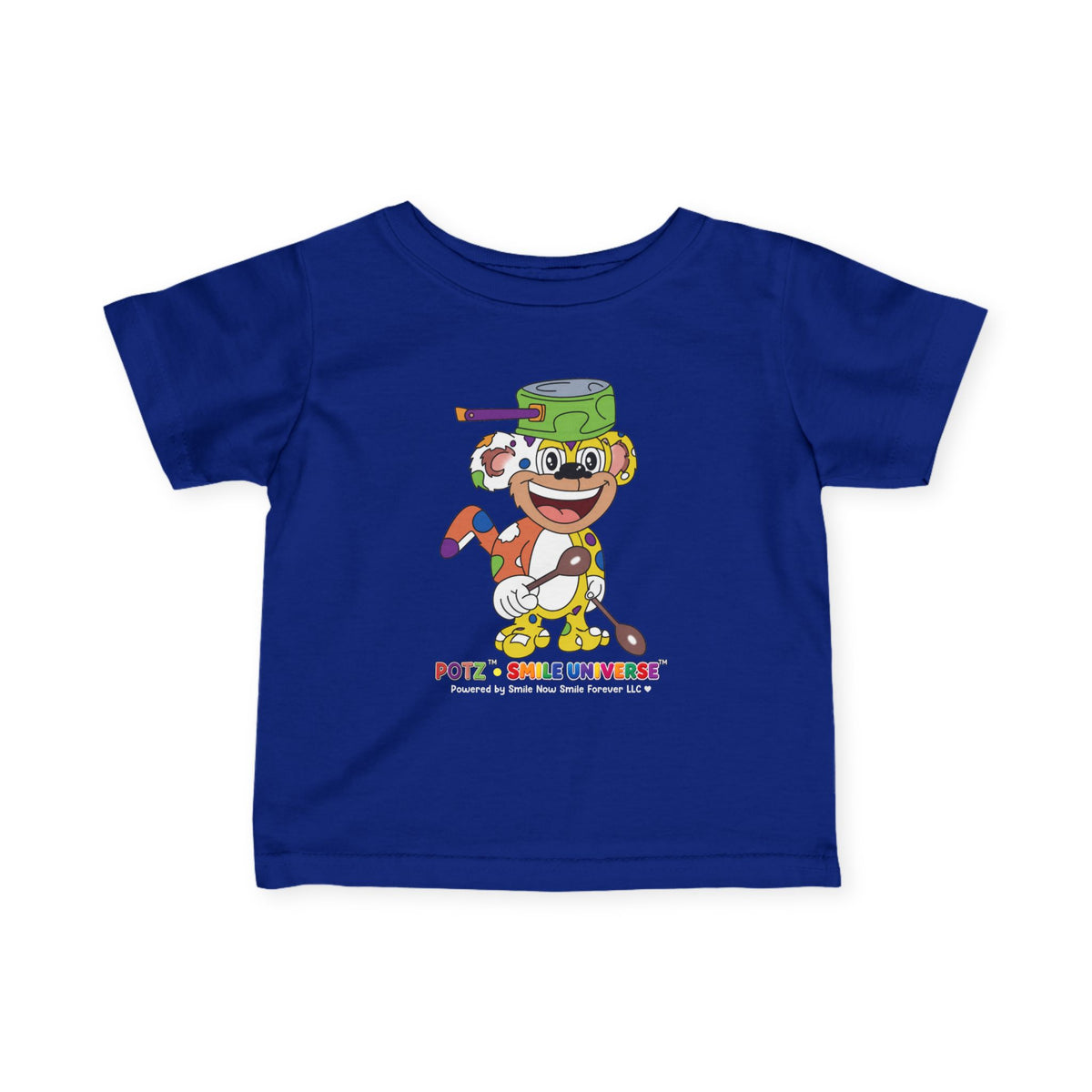 Potz™ Infant Fine Jersey Tee – Playful Graphic Tee | Smile Universe Collection