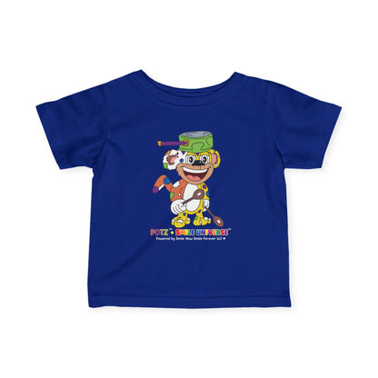 Potz™ Infant Fine Jersey Tee – Playful Graphic Tee | Smile Universe Collection