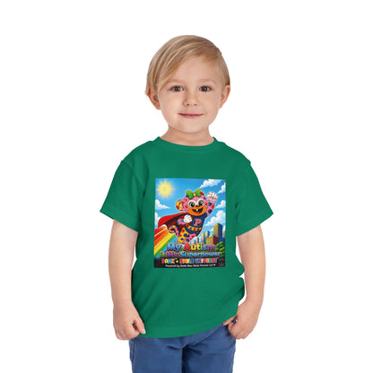 Panz™ Toddler Short Sleeve Tee – "My Autism is My Superpower" Graphic | Smile Universe Collection