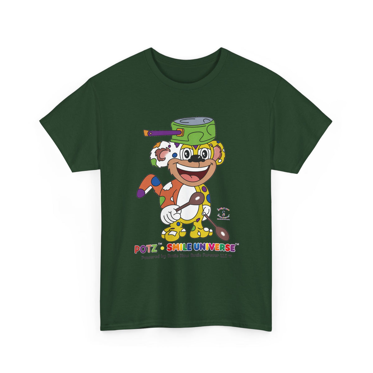 Potz™ Unisex Heavy Cotton™ Tee – Playful Graphic Tee | Smile Universe Collection