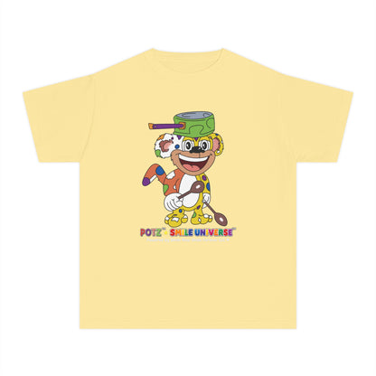 Potz™ Youth Midweight Tee – Playful Graphic Tee | Smile Universe Collection