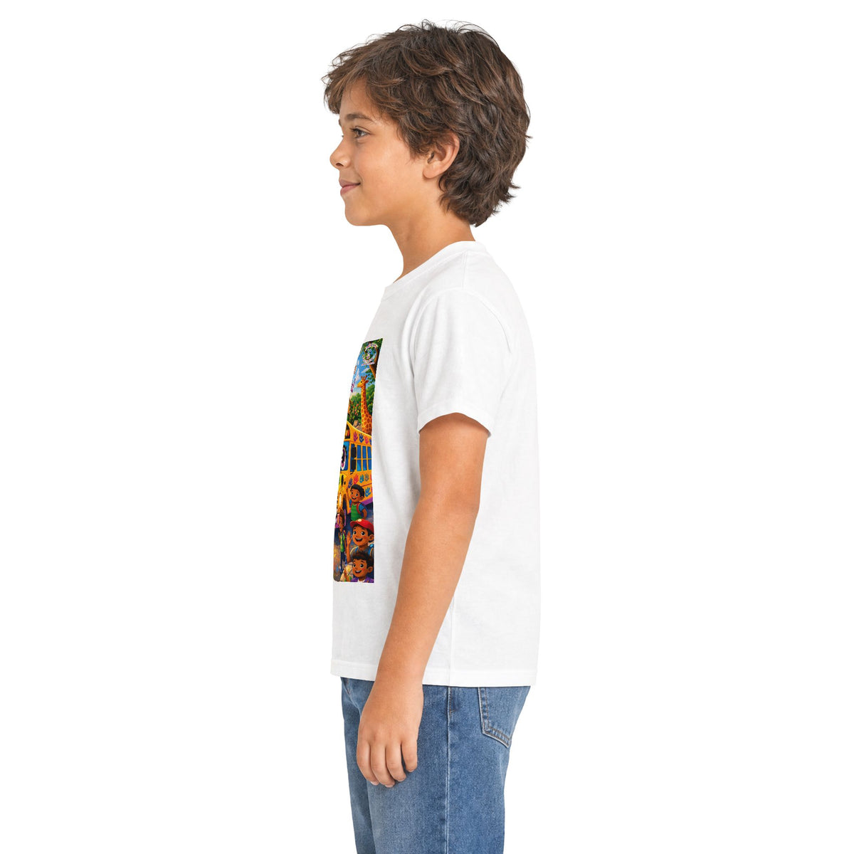 Lani™ Kids Softstyle Tee – "Adventure Starts With Us!" Graphic