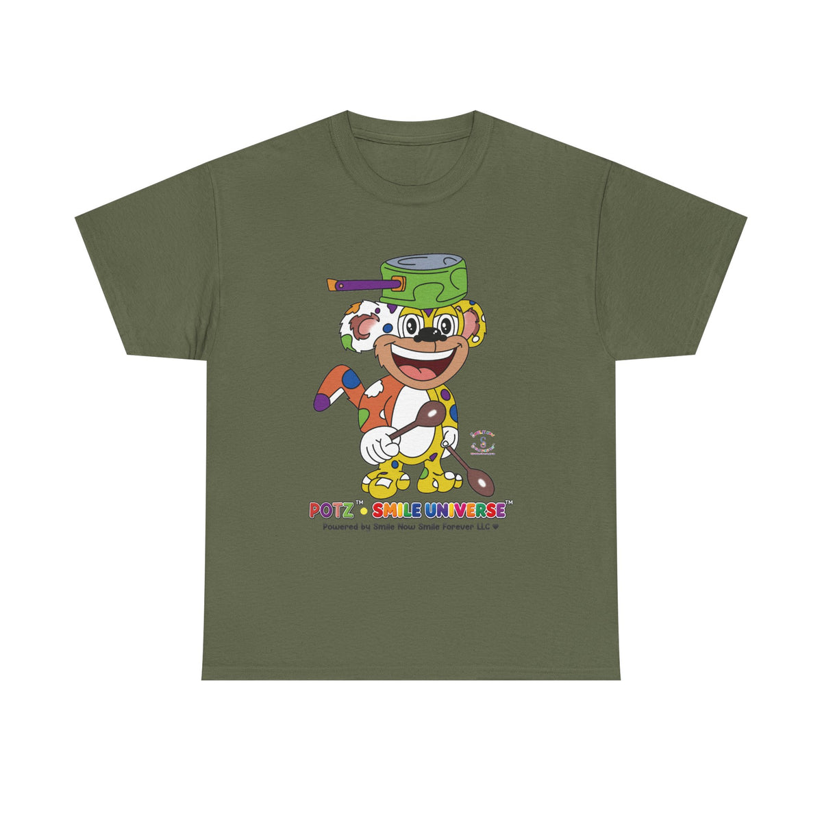 Potz™ Unisex Heavy Cotton™ Tee – Playful Graphic Tee | Smile Universe Collection