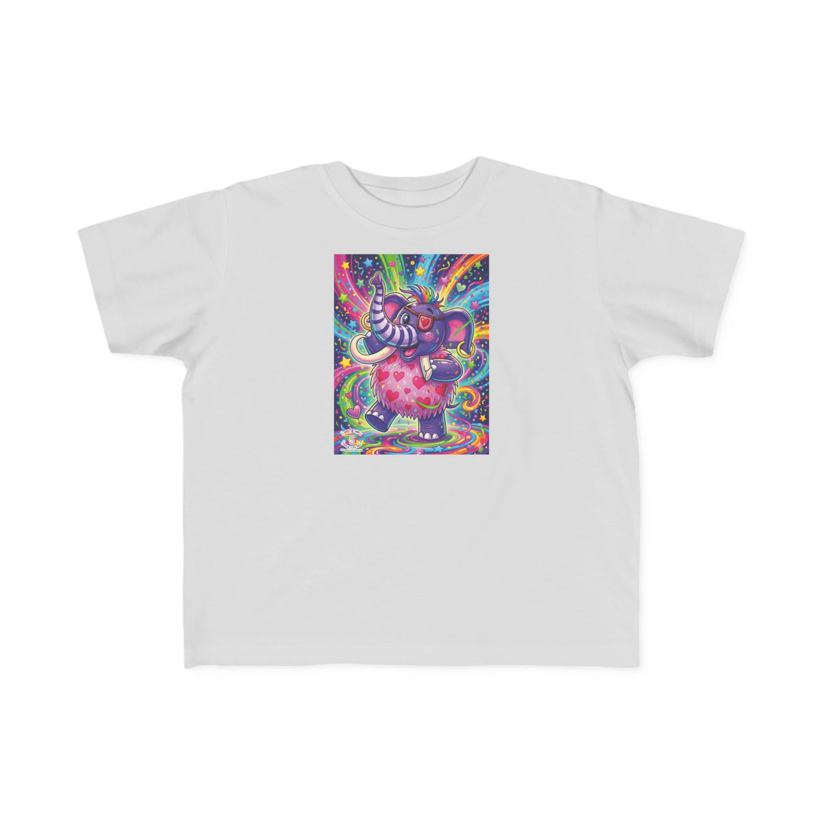Piklez™ Toddler's Fine Jersey Tee – "Born to Celebrate!" Graphic Shirt | Smile Universe Collection