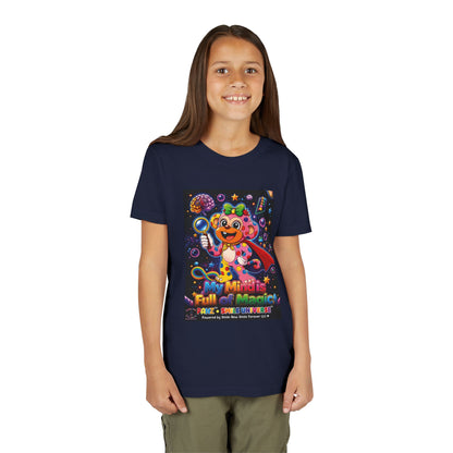 Panz™ Youth Short Sleeve Tee – "My Mind is Full of Magic" Graphic | Smile Universe Collection