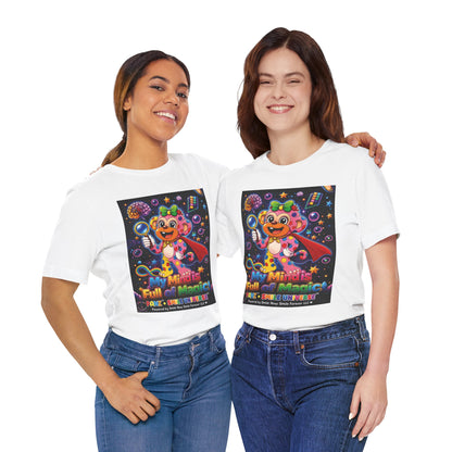 Panz™ Unisex Jersey Short Sleeve Tee – "My Mind is Full of Magic" Graphic | Smile Universe Collection