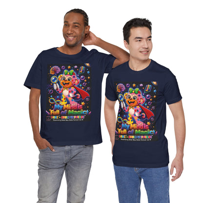 Panz™ Unisex Jersey Short Sleeve Tee – "My Mind is Full of Magic" Graphic | Smile Universe Collection