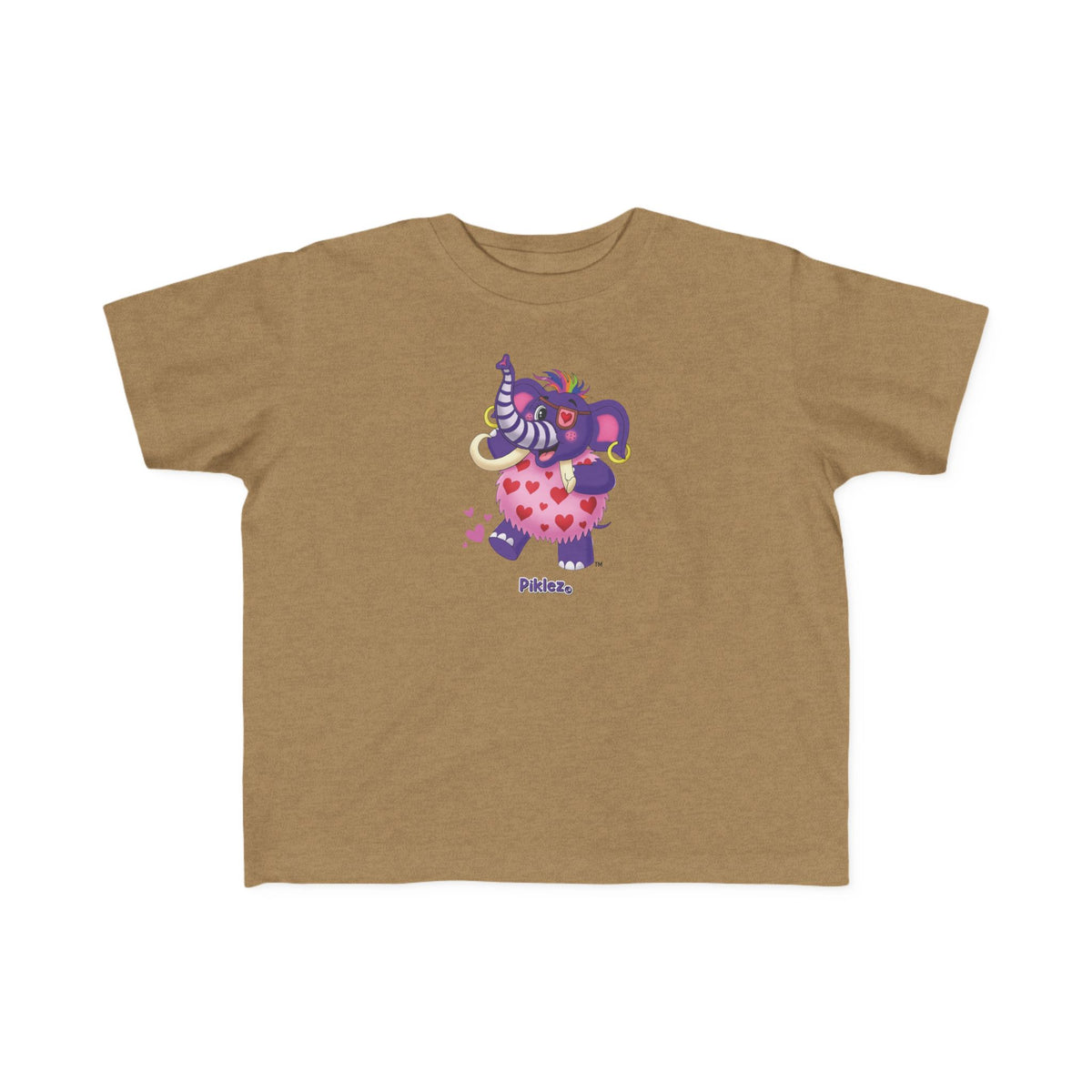 Piklez™ Toddler's Fine Jersey Tee – "Full of Love!" Graphic Shirt | Smile Universe Collection