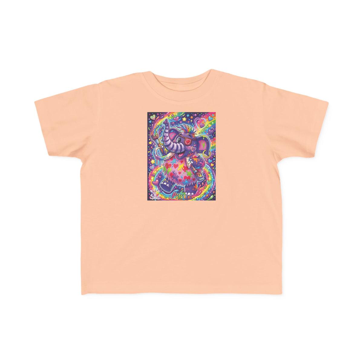 Piklez™ Kids Heavy Cotton™ Tee – "Magic Paint!" Graphic Shirt | Smile Universe Collection