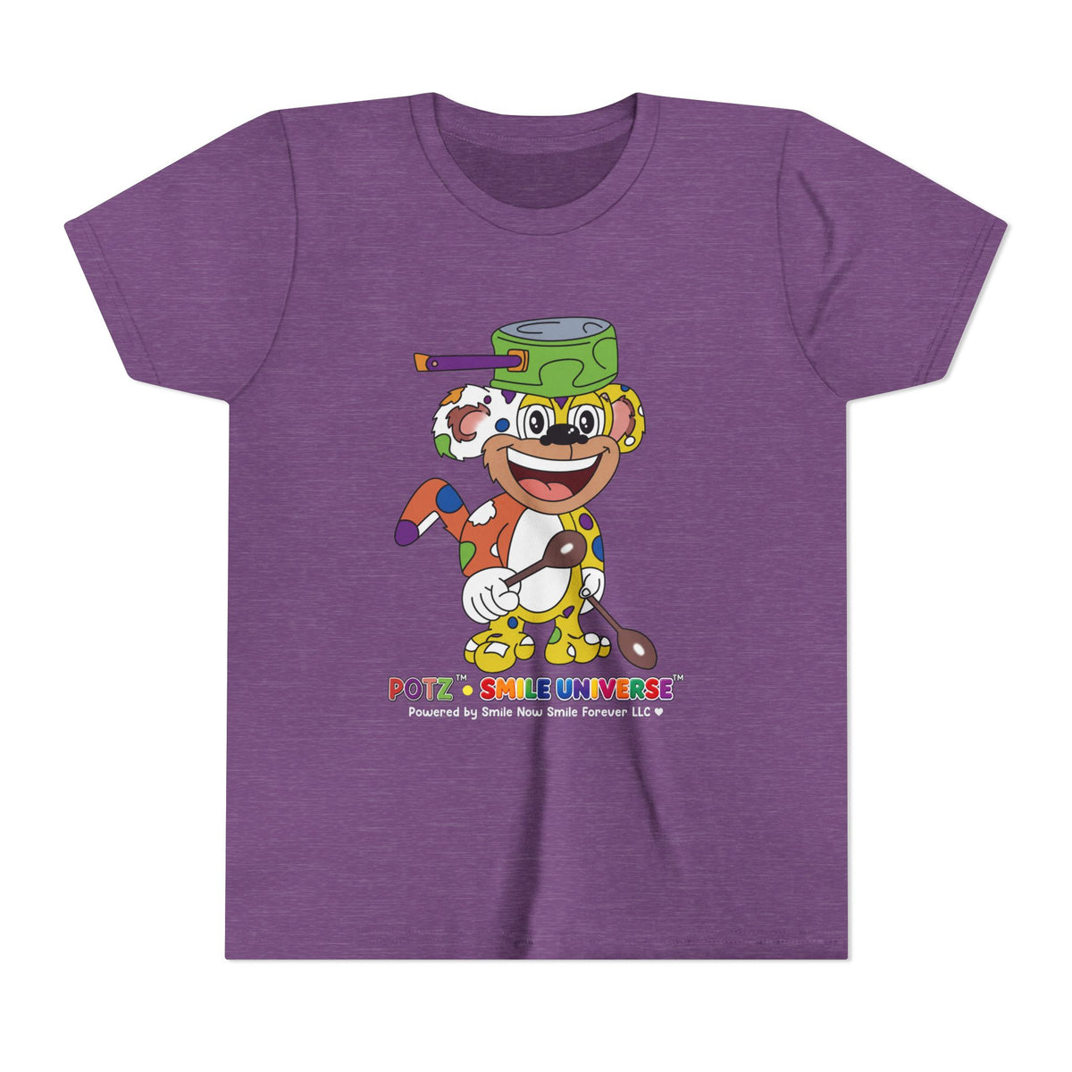 Potz™ Youth Short Sleeve Tee – Playful Graphic Tee | Smile Universe Collection