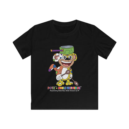 Potz™ Kids Softstyle Tee – Playful Graphic Tee | Smile Universe Collection