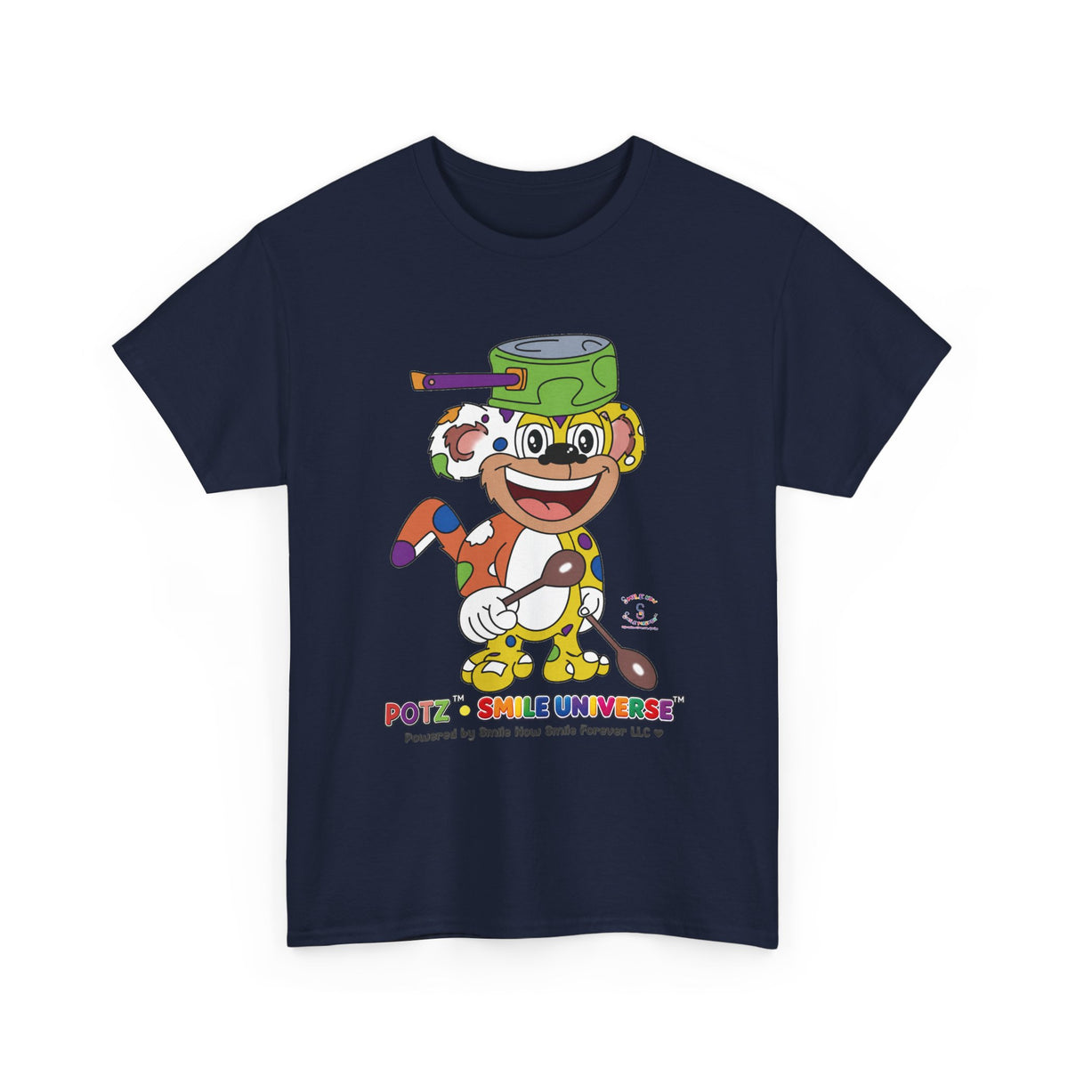 Potz™ Unisex Heavy Cotton™ Tee – Playful Graphic Tee | Smile Universe Collection