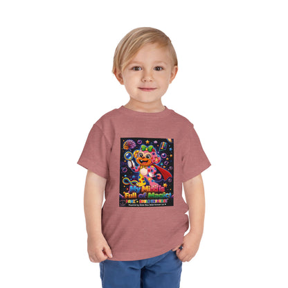Panz™ Toddler Short Sleeve Tee – "My Mind is Full of Magic" Graphic | Smile Universe Collection