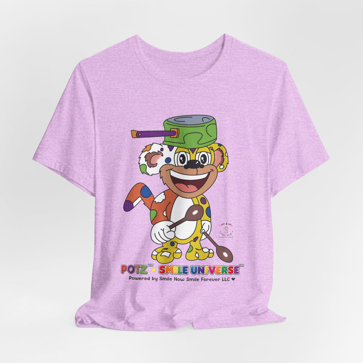 Potz™ Unisex Jersey Short Sleeve Tee – Playful Graphic Tee | Smile Universe Collection