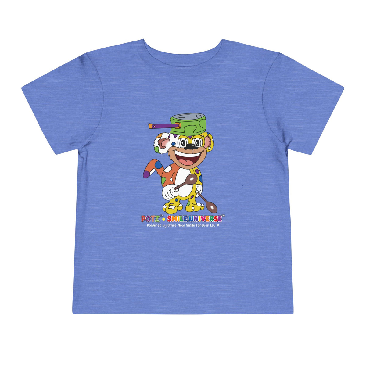 Potz™ Toddler Short Sleeve Tee – Playful Graphic Tee | Smile Universe Collection