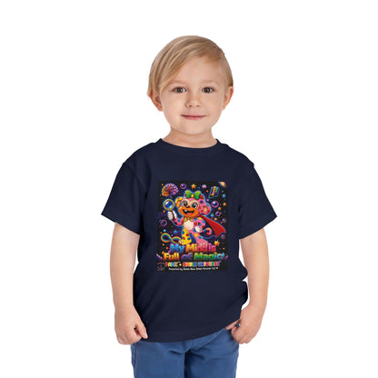 Panz™ Toddler Short Sleeve Tee – "My Mind is Full of Magic" Graphic | Smile Universe Collection