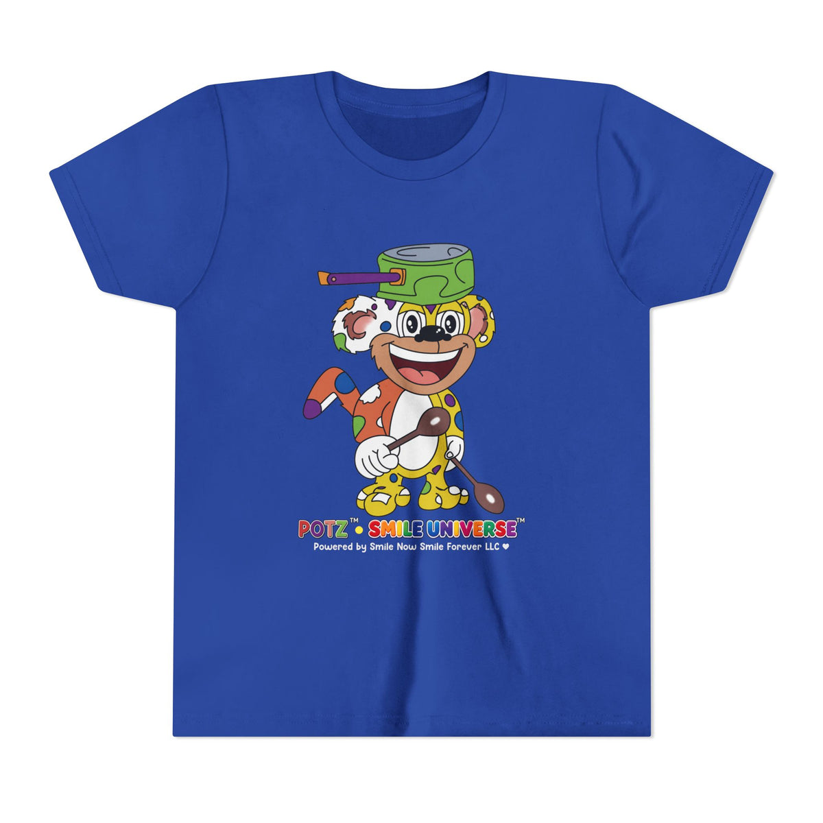Potz™ Youth Short Sleeve Tee – Playful Graphic Tee | Smile Universe Collection