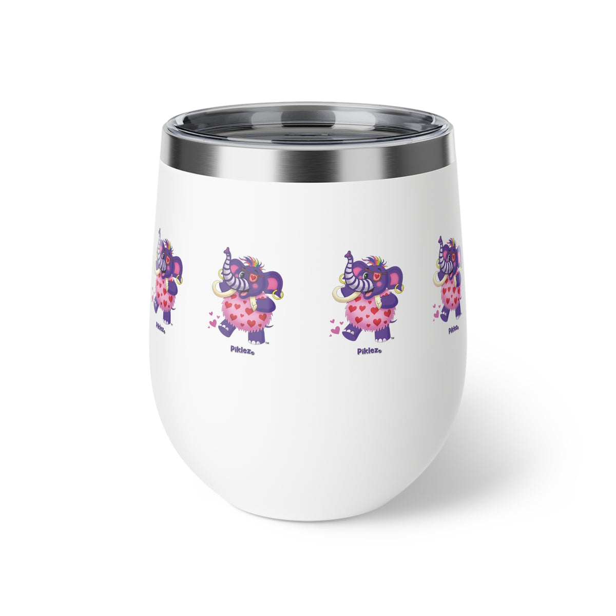 Piklez™ 12oz Copper Vacuum Insulated Cup – "Full of Love!" Graphic | Smile Universe Collection