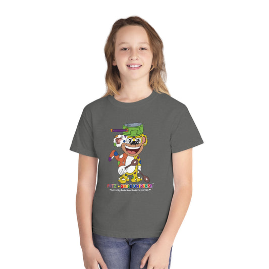 Potz™ Youth Midweight Tee – Playful Graphic Tee | Smile Universe Collection