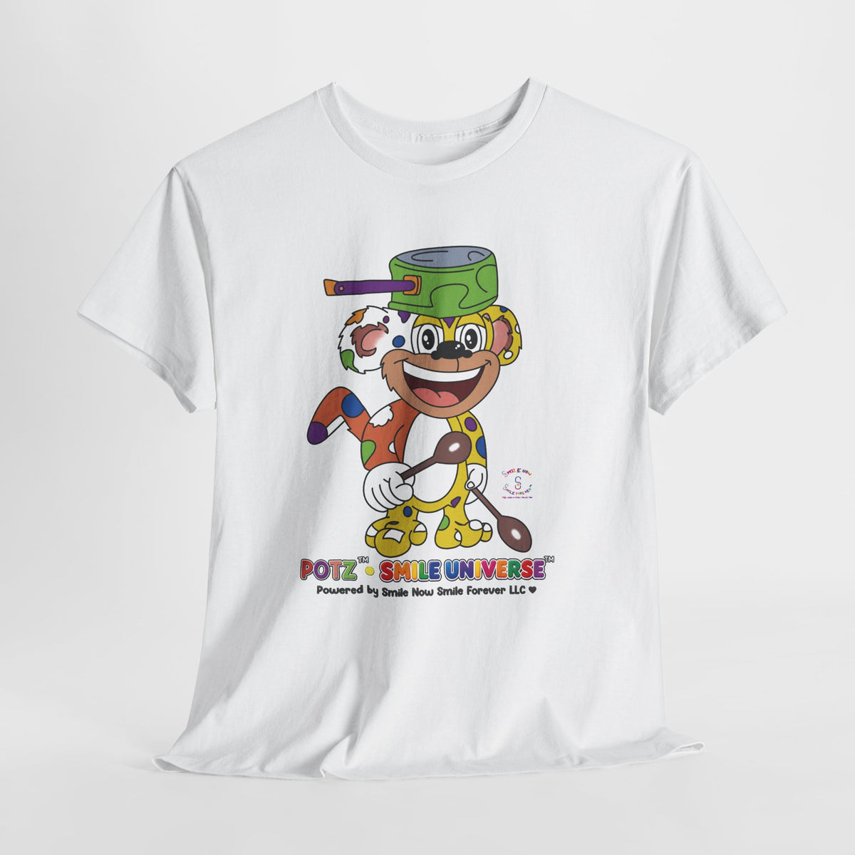 Potz™ Unisex Heavy Cotton™ Tee – Playful Graphic Tee | Smile Universe Collection