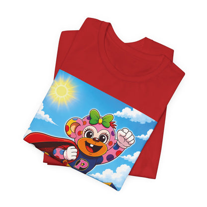 Panz™ Unisex Jersey Short Sleeve Tee – "My Autism is My Superpower" Graphic | Smile Universe Collection