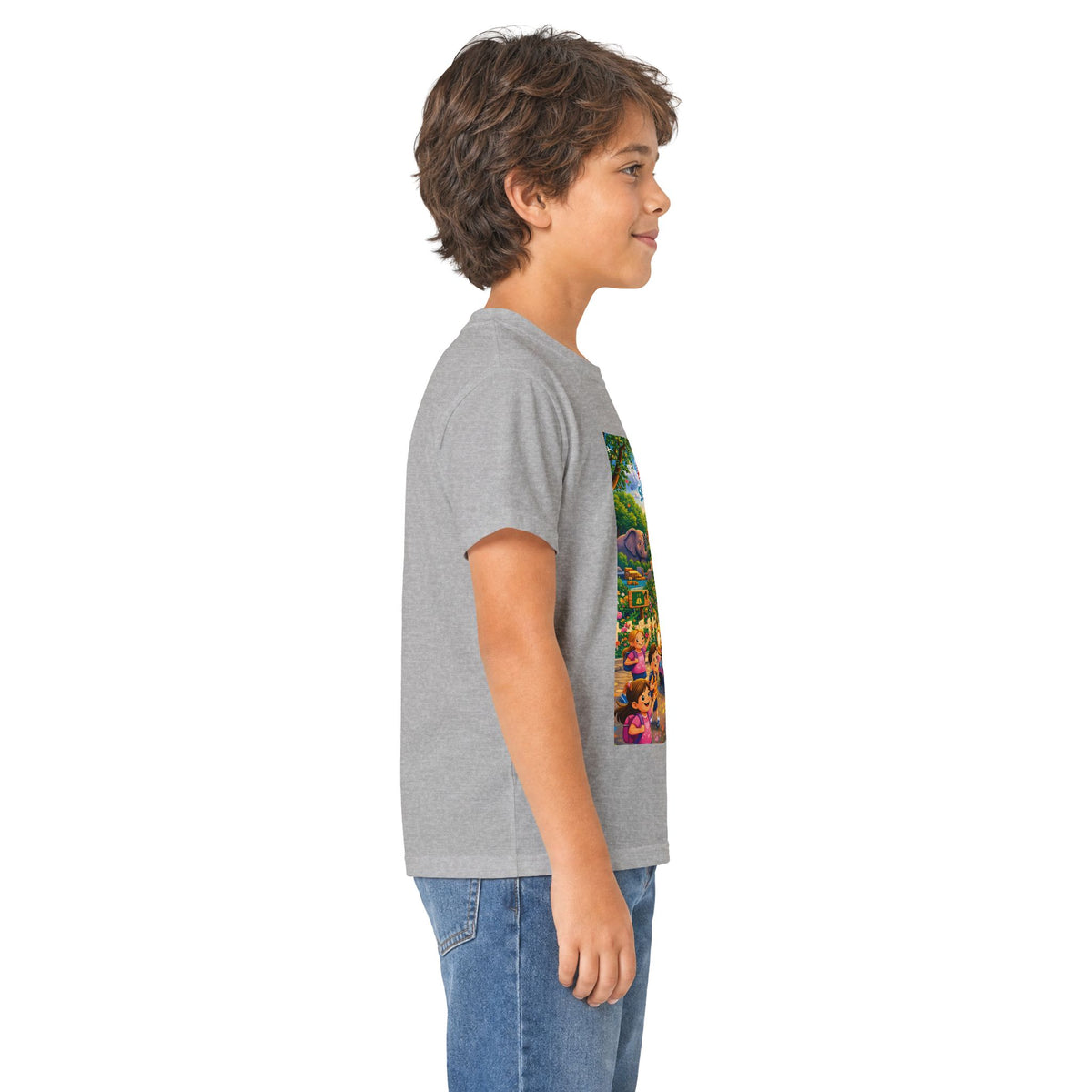Lani™ Kids Softstyle Tee – "Adventure Starts With Us!" Graphic