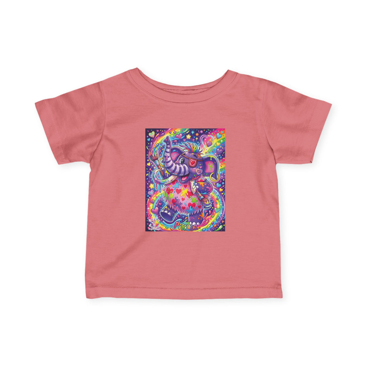 Piklez™ Infant Fine Jersey Tee – "Magic Paint!" Graphic Shirt | Smile Universe Collection