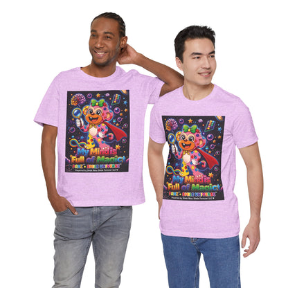 Panz™ Unisex Jersey Short Sleeve Tee – "My Mind is Full of Magic" Graphic | Smile Universe Collection
