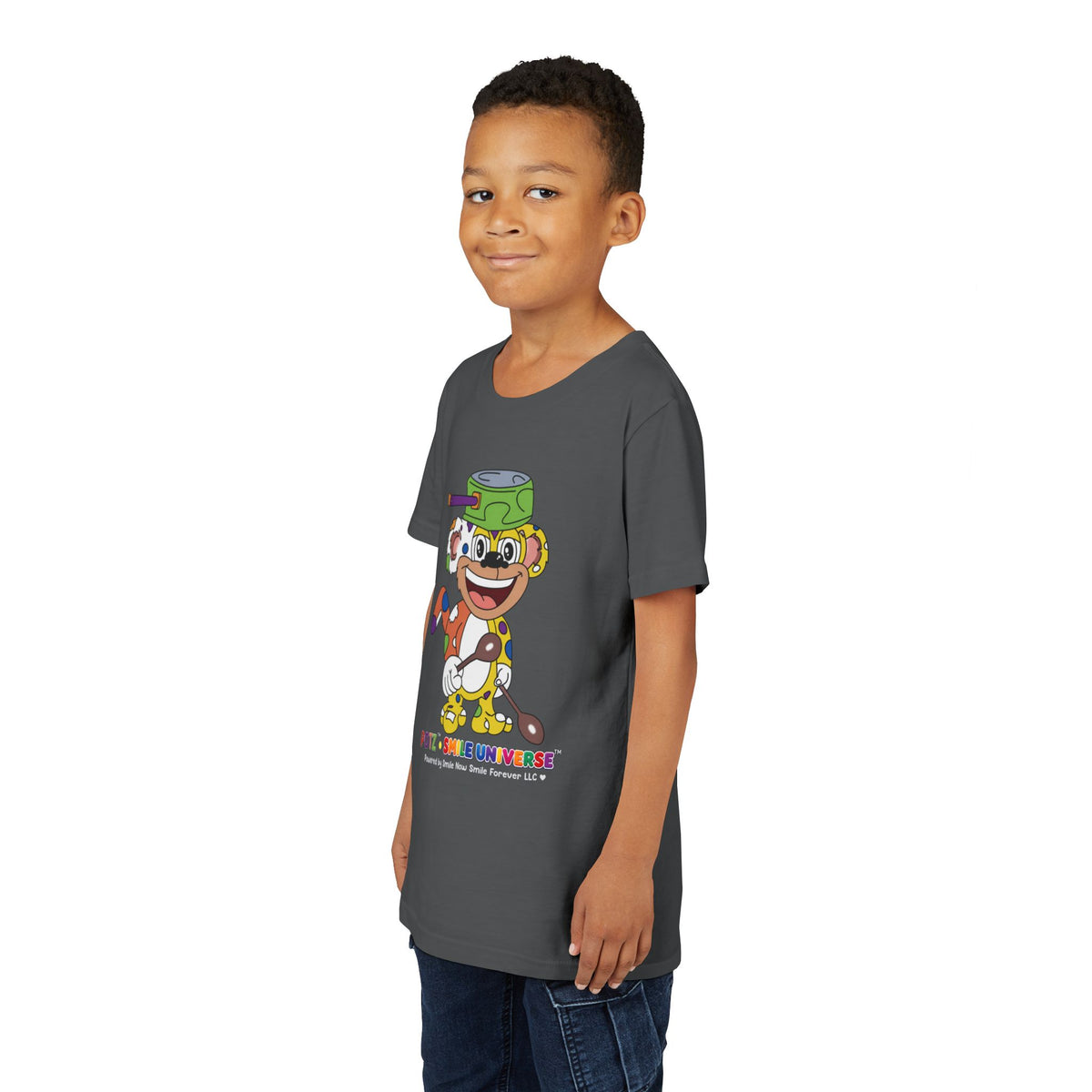 Potz™ Youth Short Sleeve Tee – Playful Graphic Tee | Smile Universe Collection