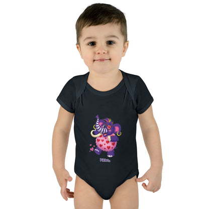 Piklez™ Infant Baby Rib Bodysuit – "Full of Love!" Graphic | Smile Universe Collection