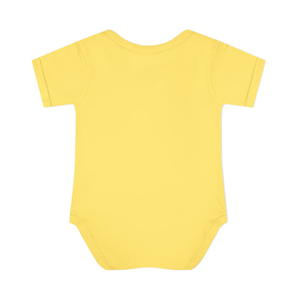 Panz™ Infant Baby Rib Bodysuit – "My Energy is Powerful" Graphic Onesie | Smile Universe Collection