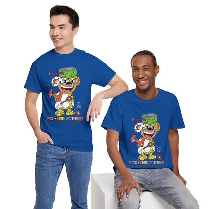 Potz™ Unisex Heavy Cotton™ Tee – Playful Graphic Tee | Smile Universe Collection