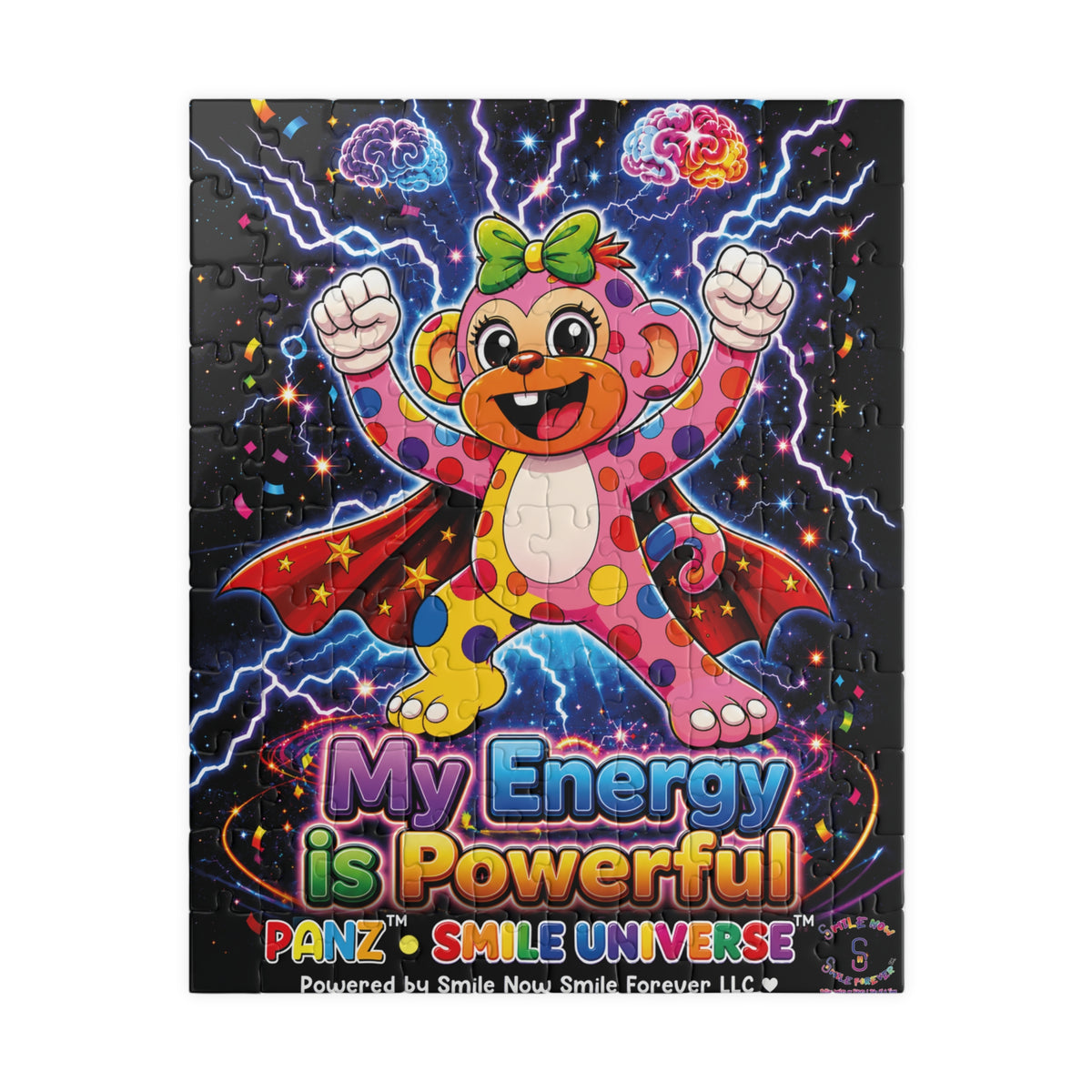 Panz™ Puzzle – "My Energy is Powerful" Graphic Jigsaw Puzzle | Smile Universe Collection