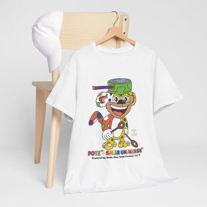Potz™ Unisex Heavy Cotton™ Tee – Playful Graphic Tee | Smile Universe Collection