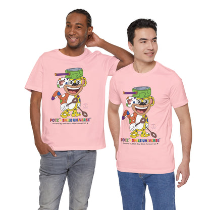 Potz™ Unisex Jersey Short Sleeve Tee – Playful Graphic Tee | Smile Universe Collection