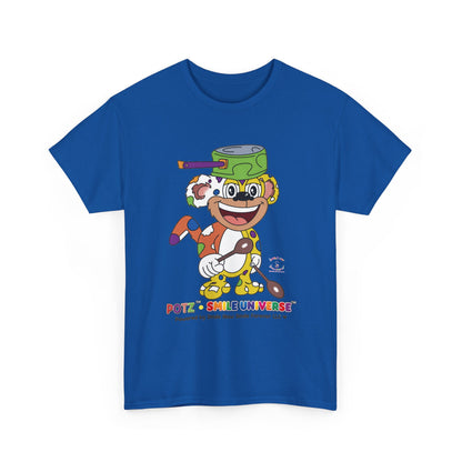 Potz™ Unisex Heavy Cotton™ Tee – Playful Graphic Tee | Smile Universe Collection