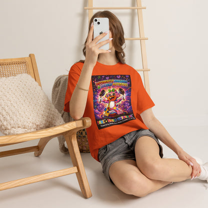 Panz™ Unisex Heavy Cotton™ Tee – "Differently Amazing & Loudly Autistic!" Graphic | Smile Universe Collection