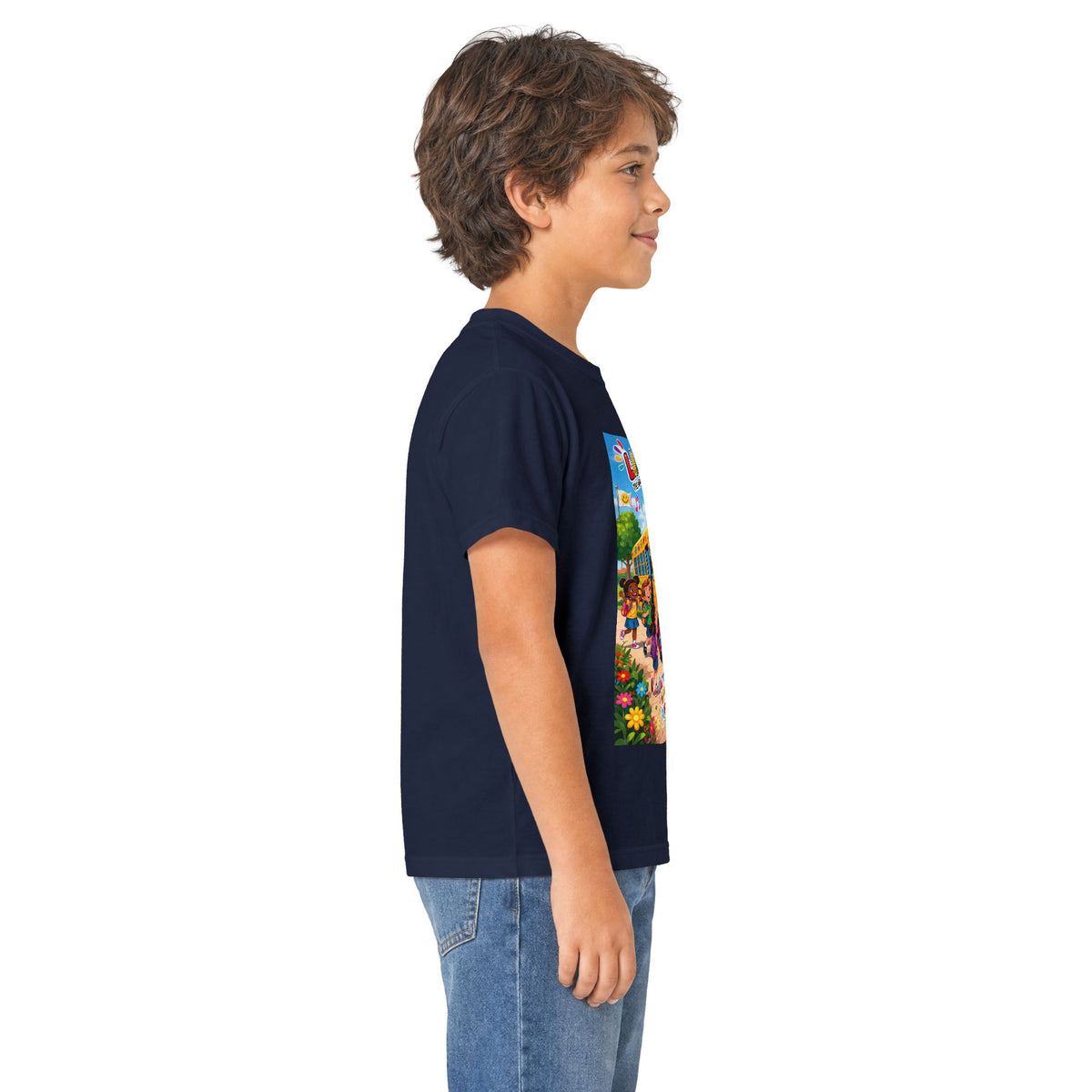 Lani™ Kids Softstyle Tee – "Let's Sing Happiness Together!" Graphic