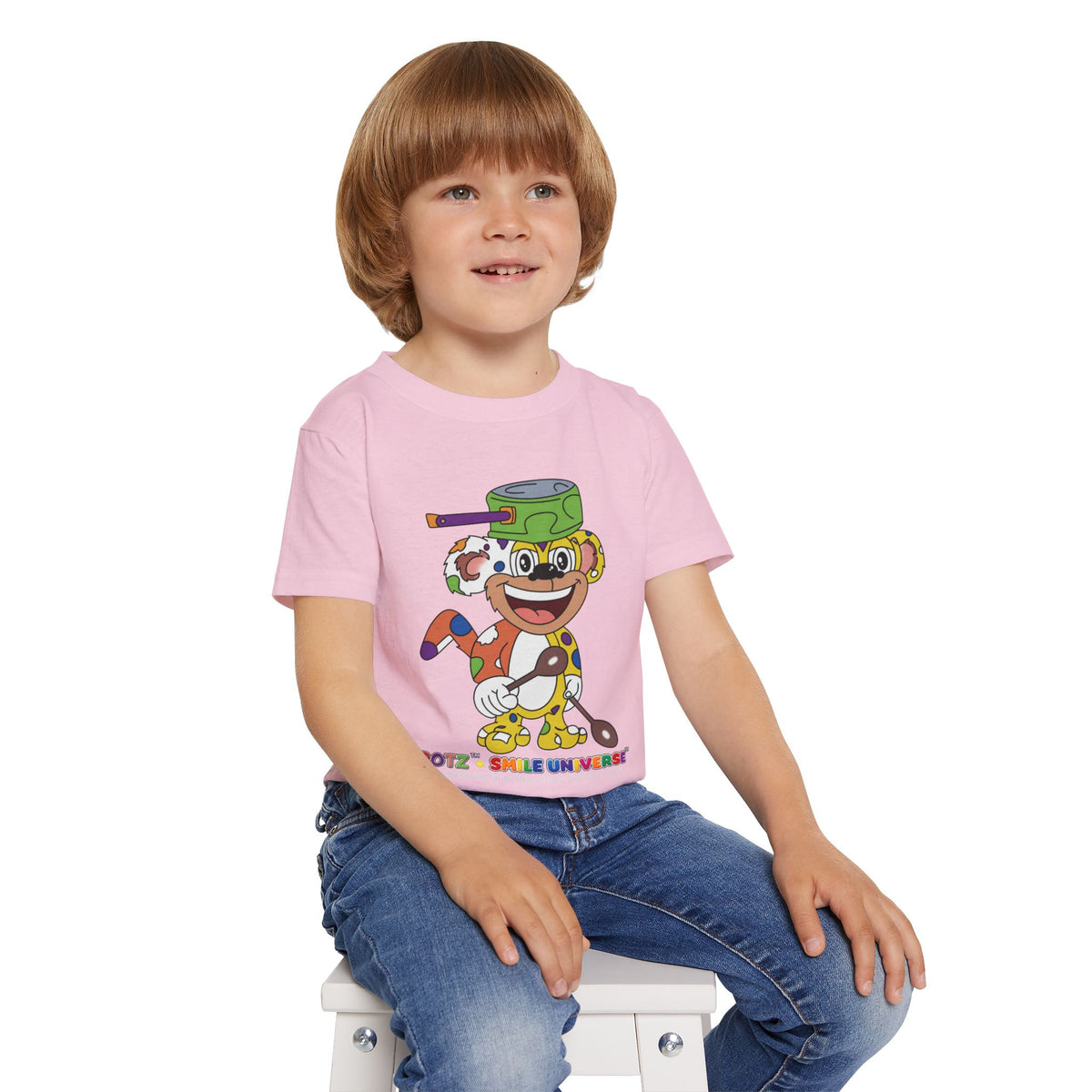 Potz™ Heavy Cotton™ Toddler T-Shirt – Playful Graphic Tee | Smile Universe Collection