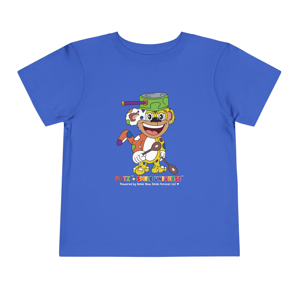 Potz™ Toddler Short Sleeve Tee – Playful Graphic Tee | Smile Universe Collection