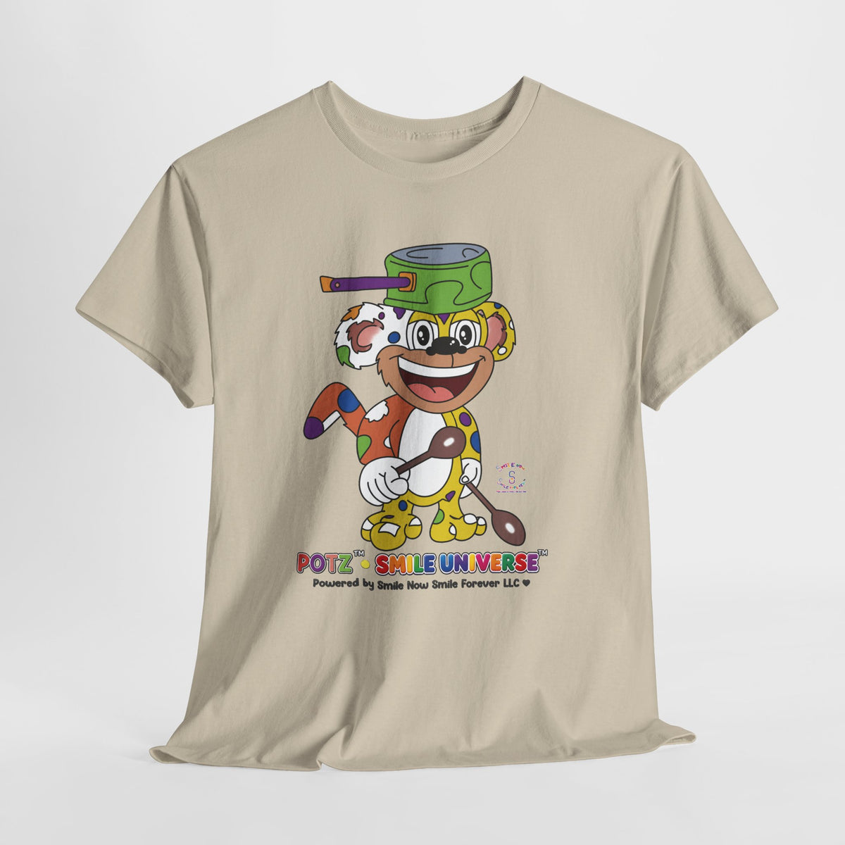 Potz™ Unisex Heavy Cotton™ Tee – Playful Graphic Tee | Smile Universe Collection